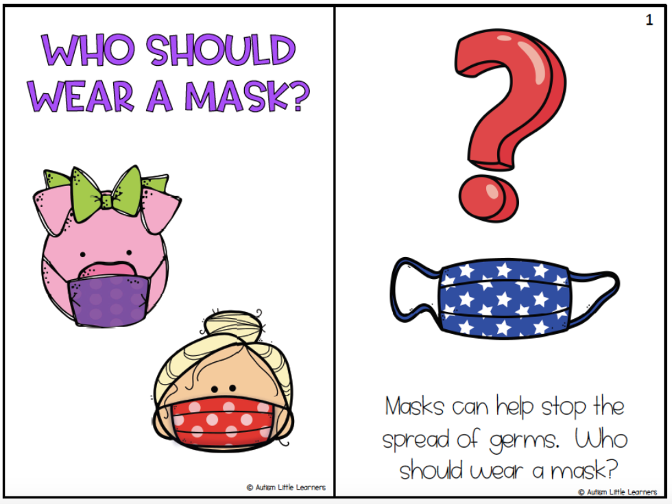 Who should wear a mask